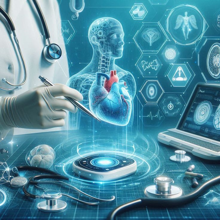 High-tech hospital in Germany with AI